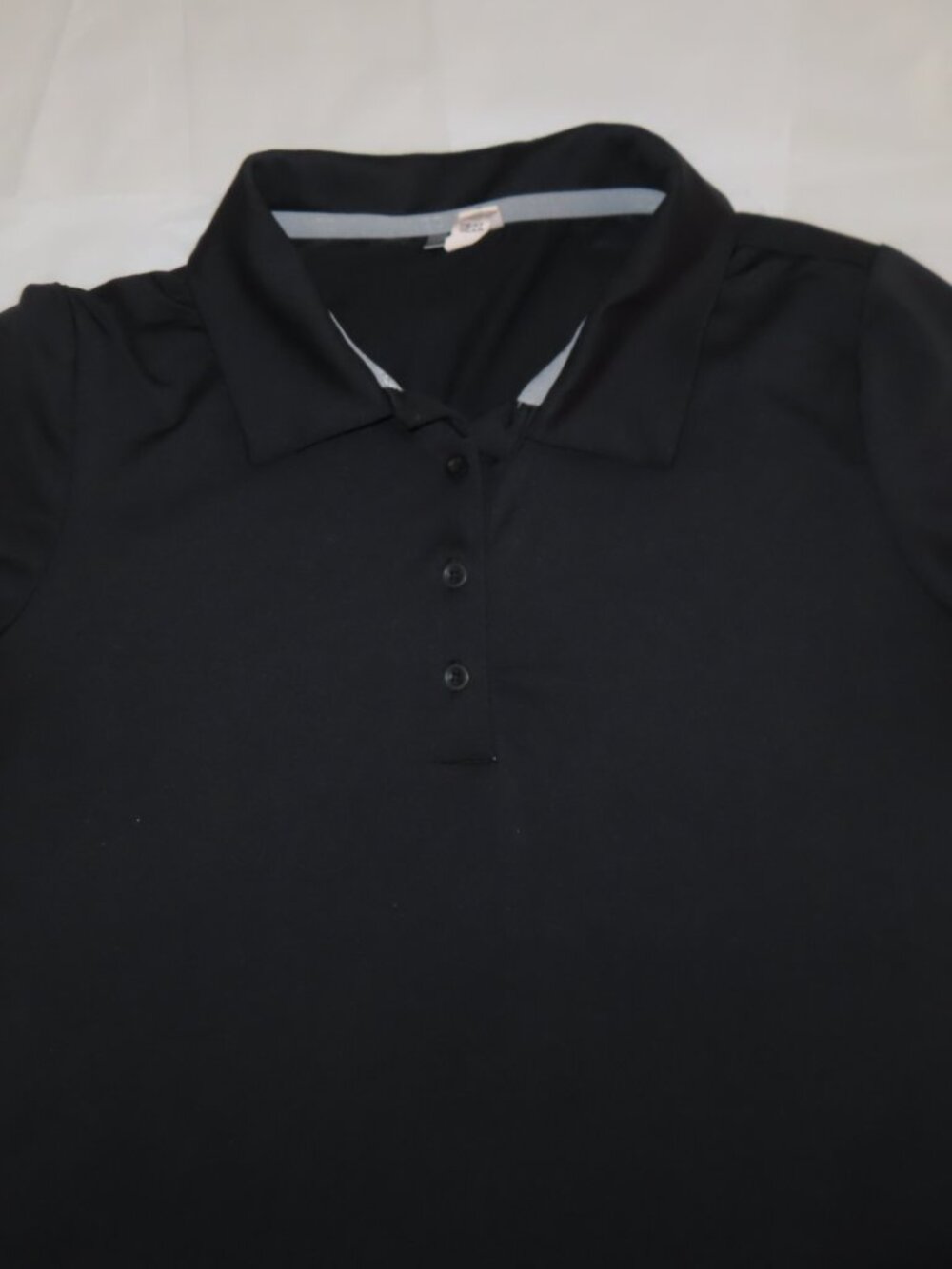 Under Armour Golf Heat Gear Womens Collared Shirt Polo Black Medium Athleisure